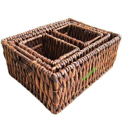 Ho 2064a Brown Washed Basket