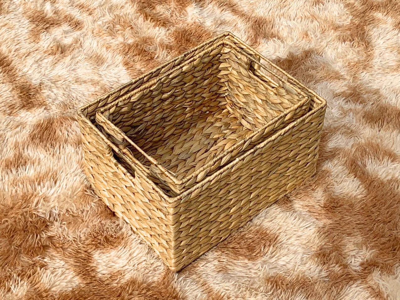 Water Hyacinth Storage Baskets Is Completed And Ready For Export To The Market.