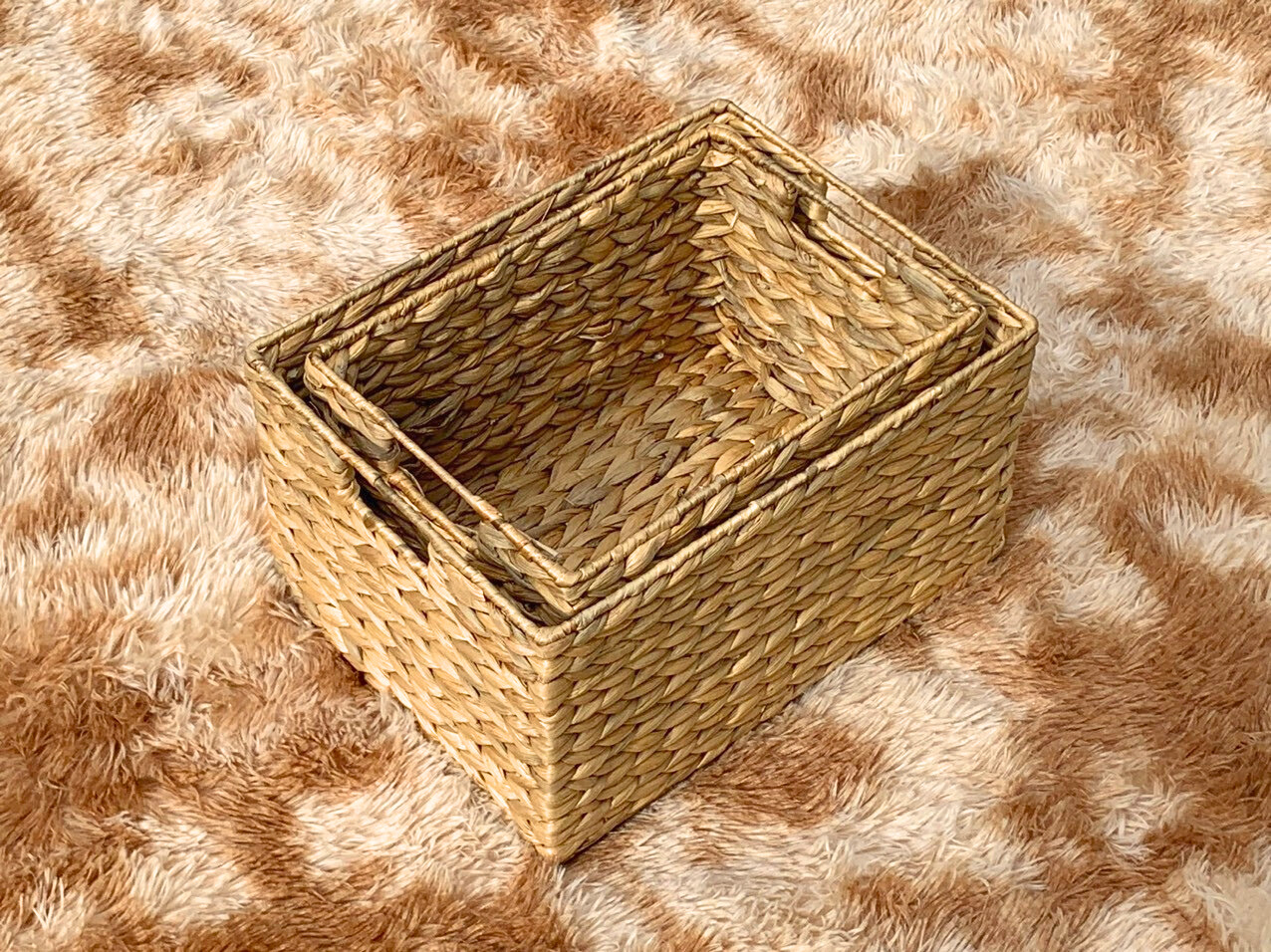 Water Hyacinth Storage Baskets Is Completed And Ready For Export To The Market.